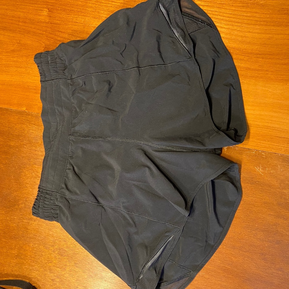 Black Lululemon shorts
